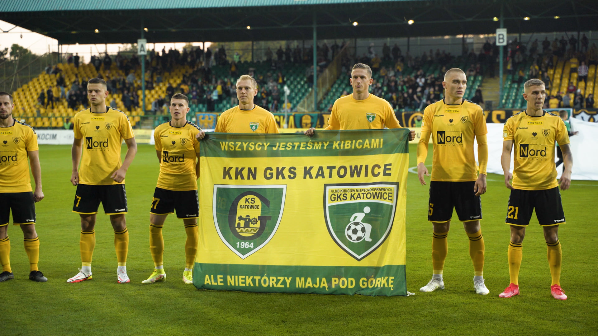 GKS Katowice wspiera niepełnosprawnych kibiców