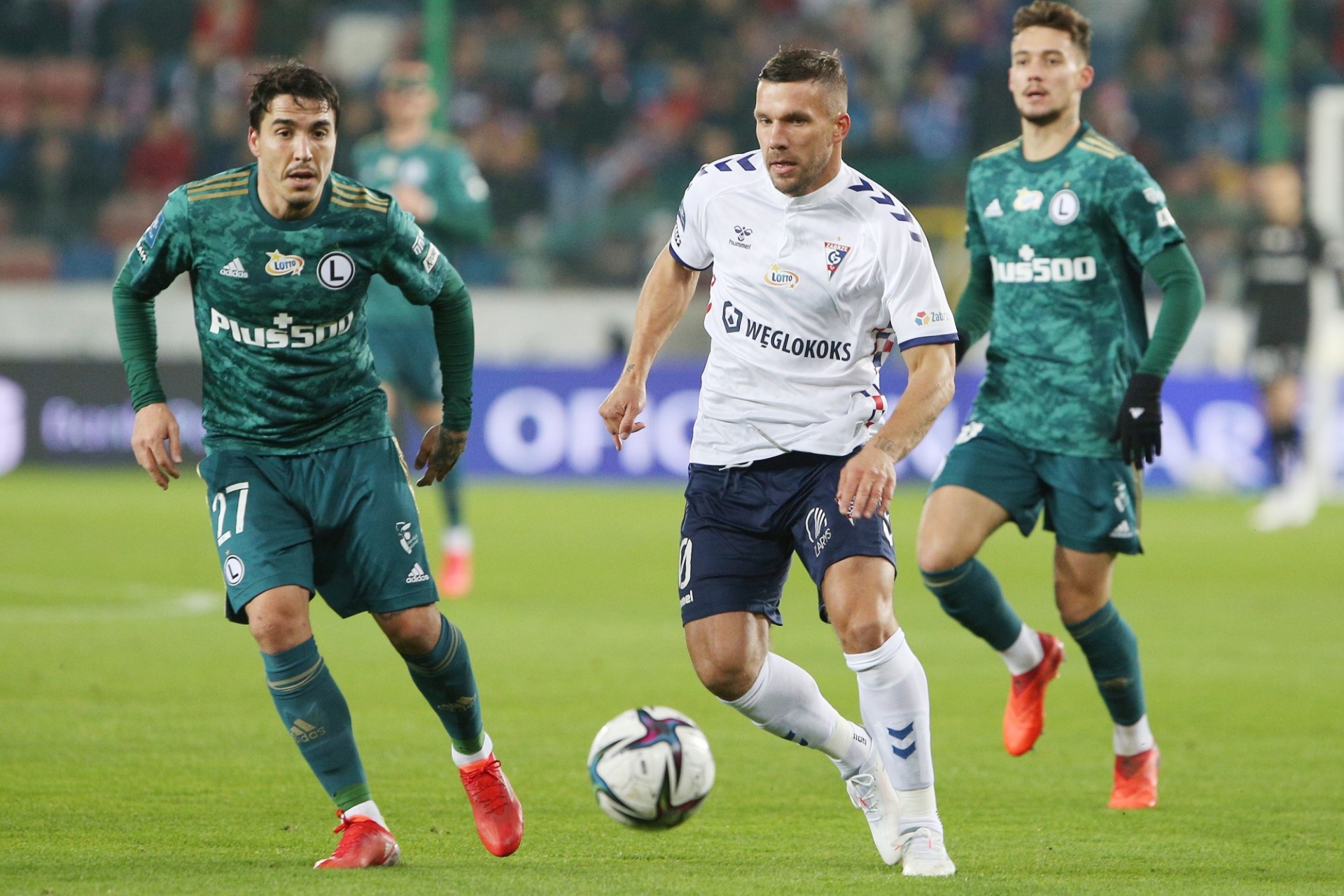 Lukas Podolski z pierwszym golem w PKO BP Ekstraklasie