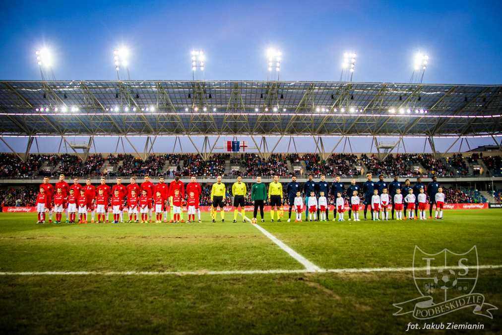 Polska – Anglia na stadionie Podbeskidzia
