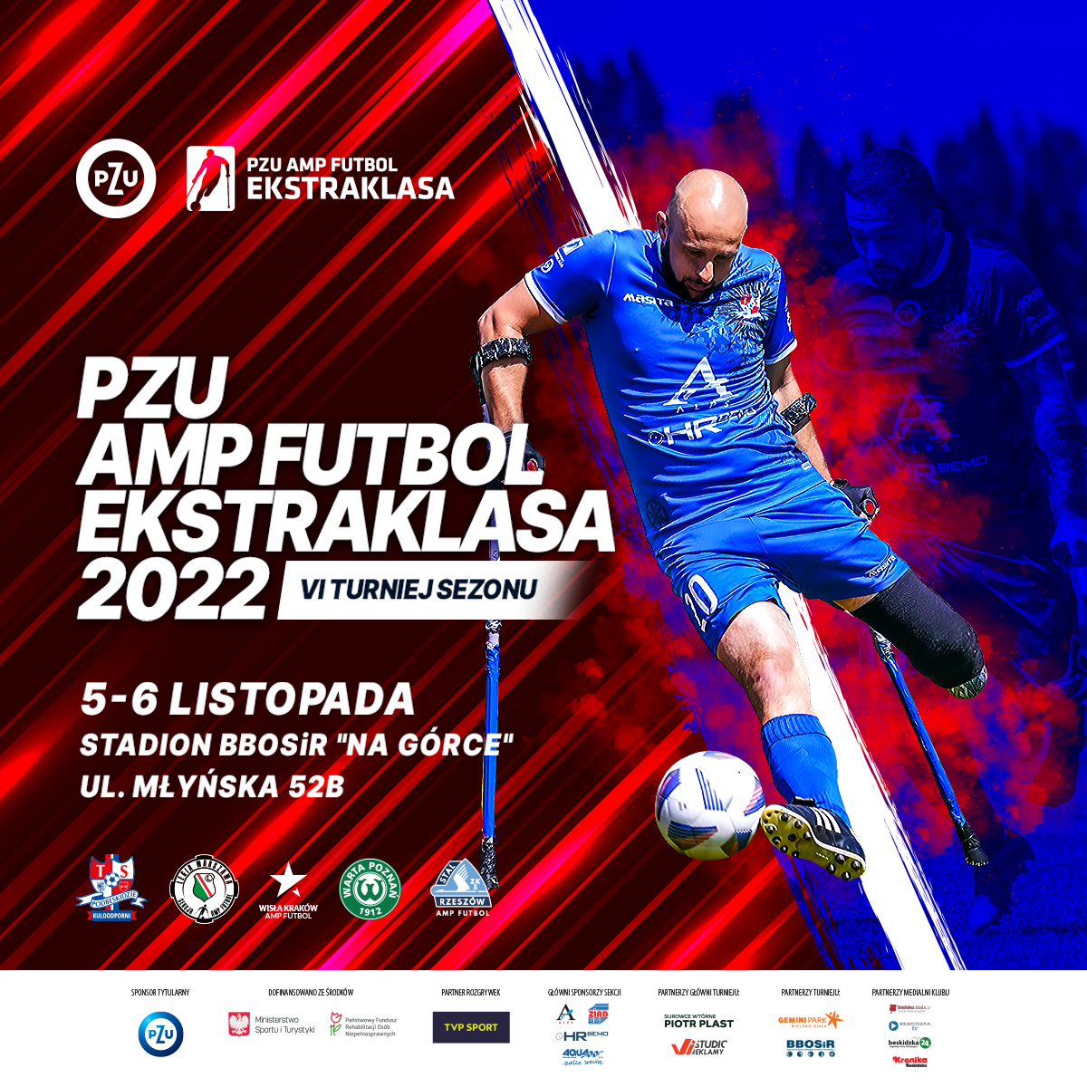 Finałowy turniej PZU Amp Futbol Ekstraklasy w Bielsku-Białej!
