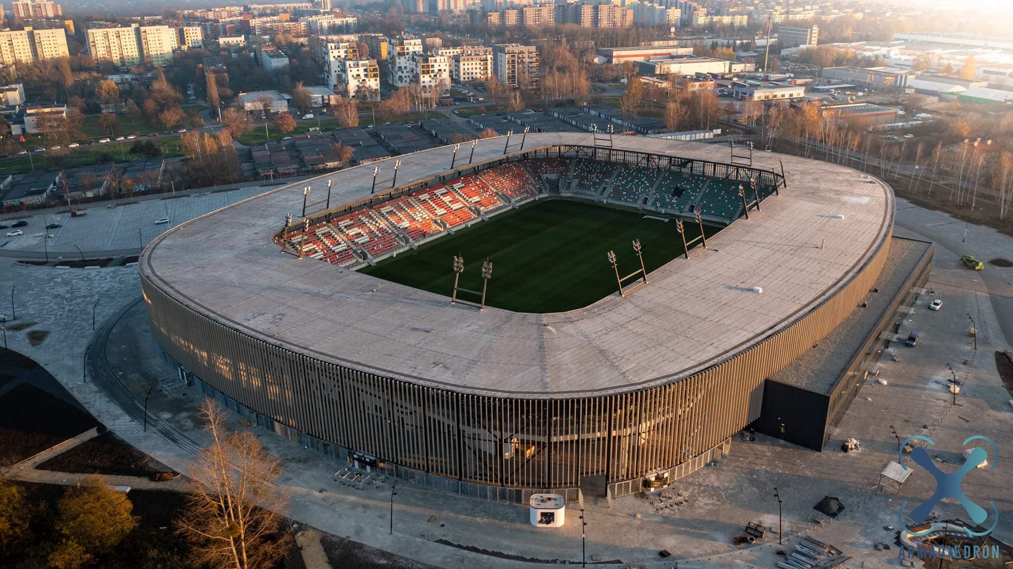 Prezydent Sosnowca zapowiada „międzynarodowe otwarcie stadionu”