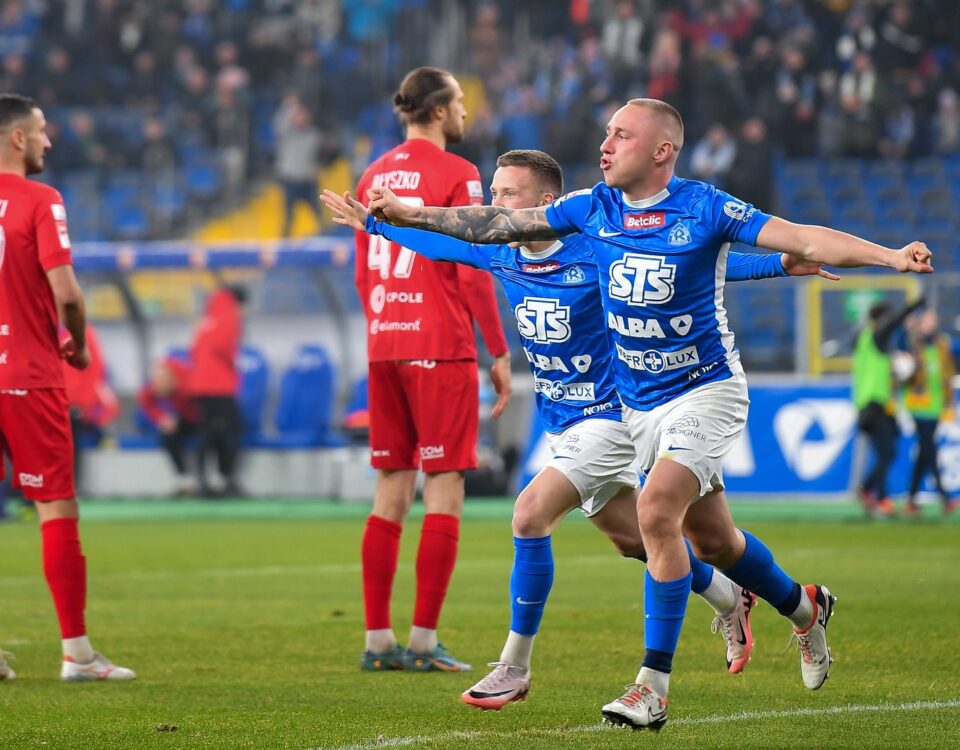 Ruch Chorzów rozgromił Odrę Opole w Derbach Ziemii Górnośląskiej