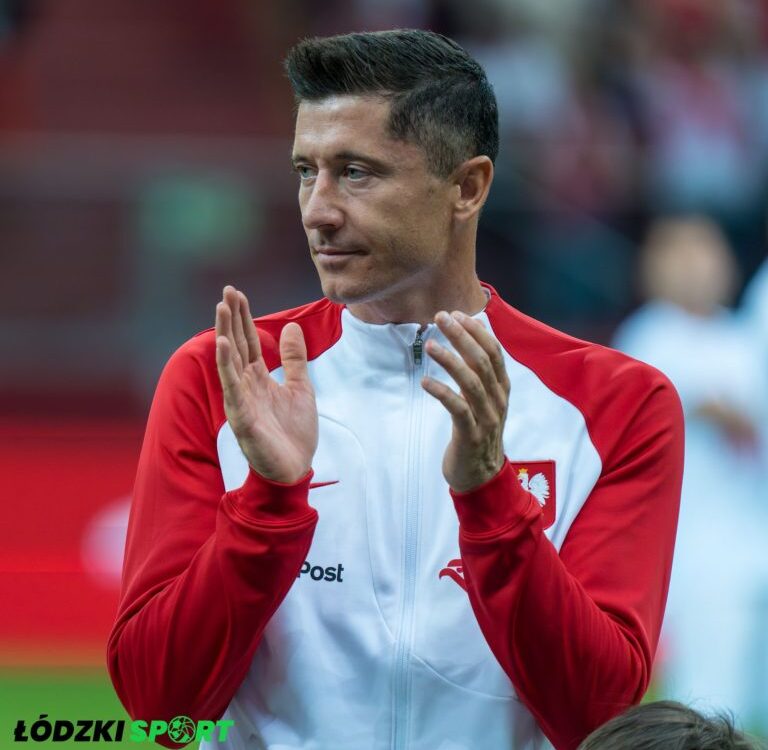 16.06.2023. Mecz Polska - Niemcy na Stadionie Narodowym w Warszawie. Na zdjęciu Robert Lewandowski / fot. Alan Kosiński, lodzkisport.pl