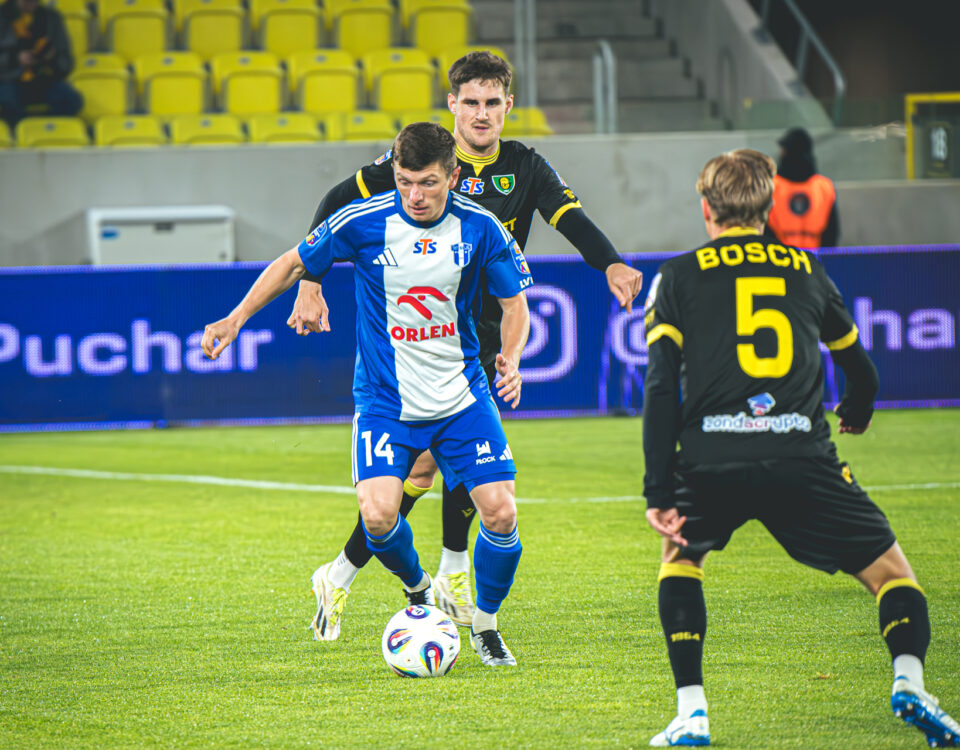 Piłkarze GKS-u Katowice grają dalej w Pucharze Polski po zwycięstwie nad innym ekstraklasowiczem, Wisłą Płock.