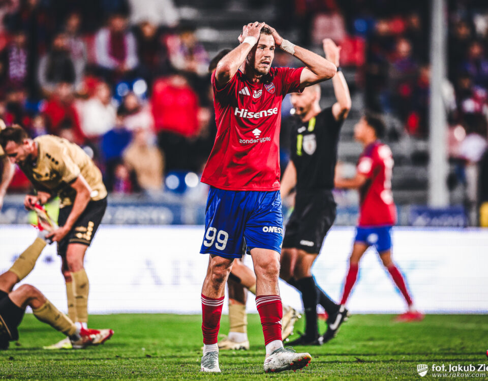 Raków Częstochowa przegrał z Cracovią w 12. kolejce PKO Ekstraklasy.