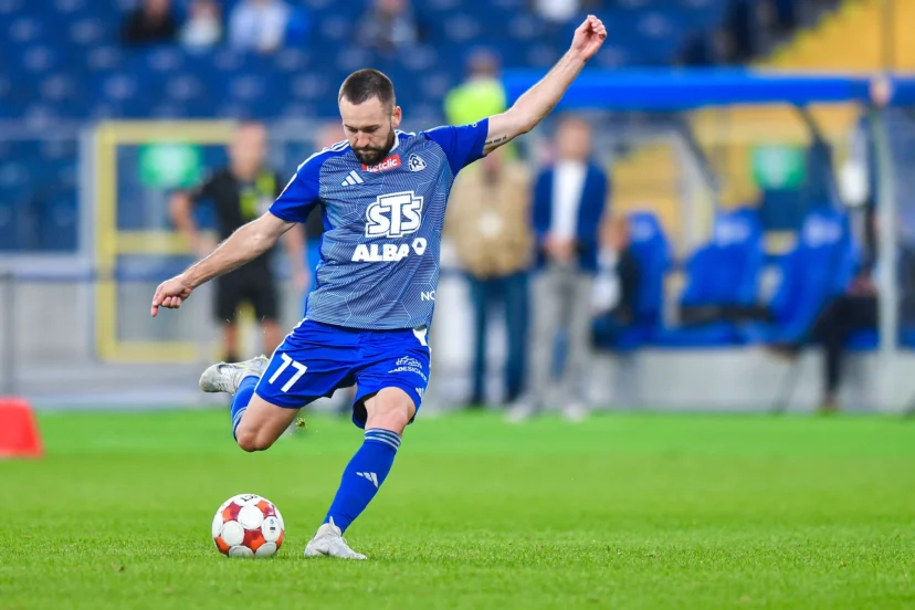 Piłkarz Ruchu Chorzów został wybrany najlepszym graczej 10. kolejki Betclic 1 Ligi.