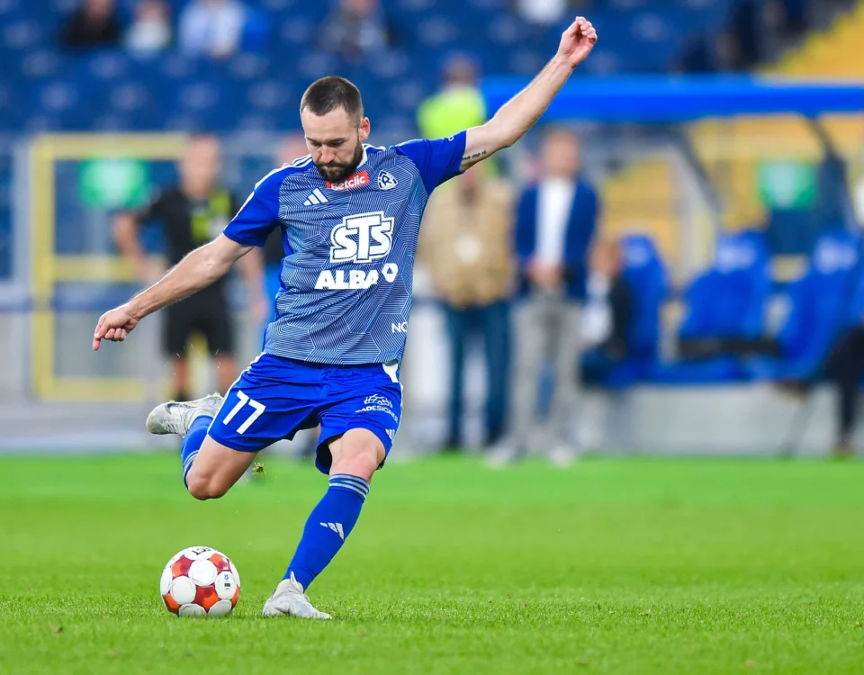 Piłkarz Ruchu Chorzów został wybrany najlepszym graczej 10. kolejki Betclic 1 Ligi.