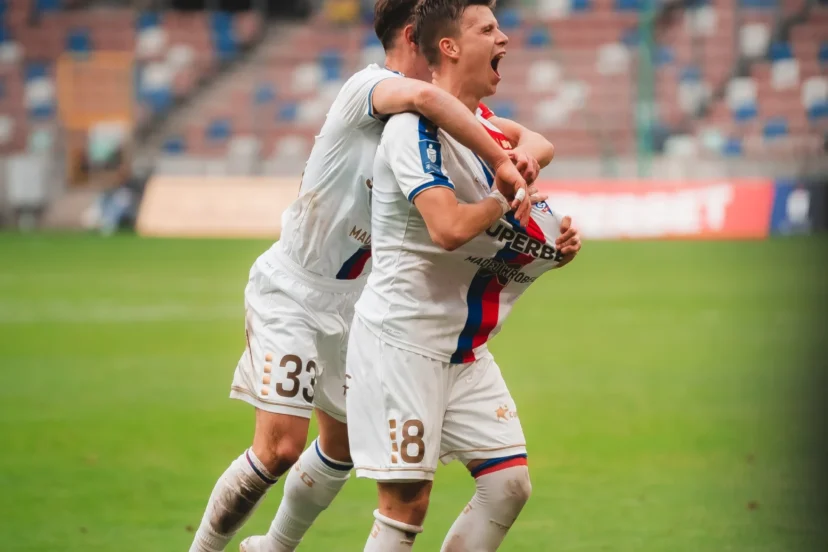 IMG_1258 Patrik Hellebrand w barwach Górnika Zabrze / fot. gornikzabrze.pl